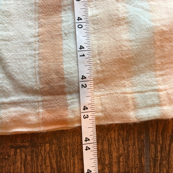 NWT 👗BP Button Front Stripe V Neck Dress Size M - Picture 8 of 16